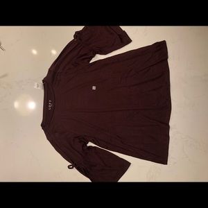 LOFT Cold Shoulder Top